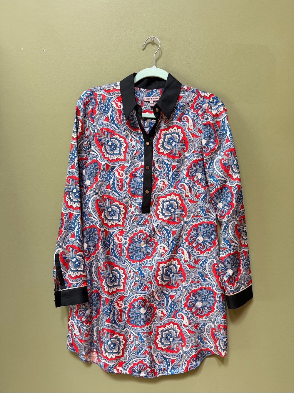 Vintage Juicy Coture 100% Silk Dress